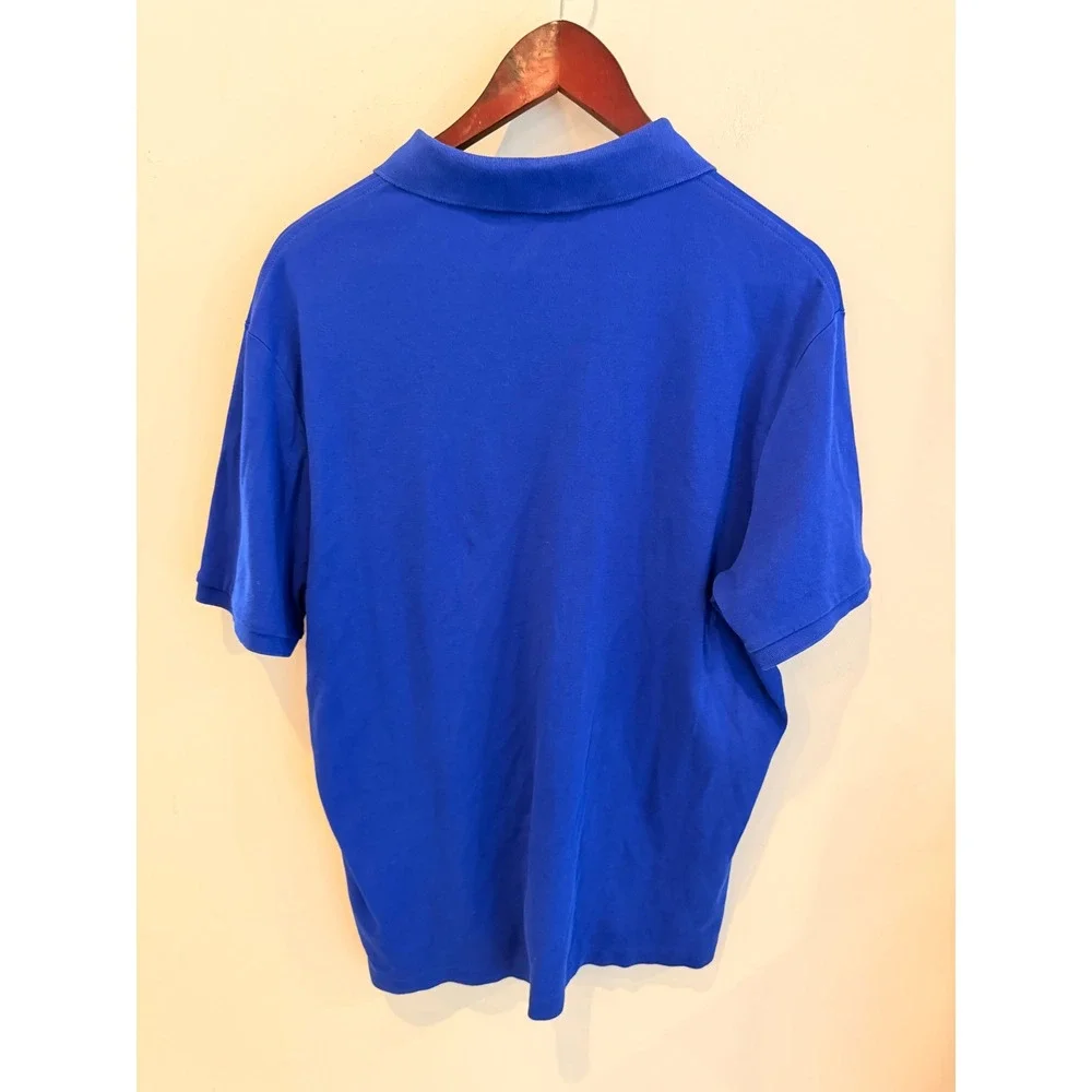 Polo Ralph Lauren Mens Royal Blue Short Sleeve Pony Logo Polo Shirt Large